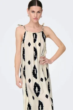 Only Kjoler<Onlelanor Sl Braid Ankel Dress
