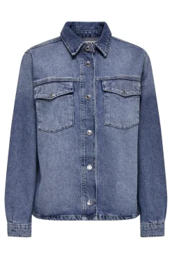 Best Onlella L/S Pocket Shirt Tai519 Bluser & Skjorter|Ammevenligt Tøj
