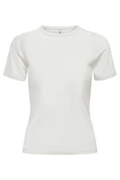 Online Onlelli S/S Rib Top T-Shirts & Toppe