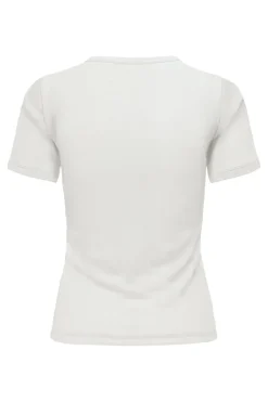 Online Onlelli S/S Rib Top T-Shirts & Toppe
