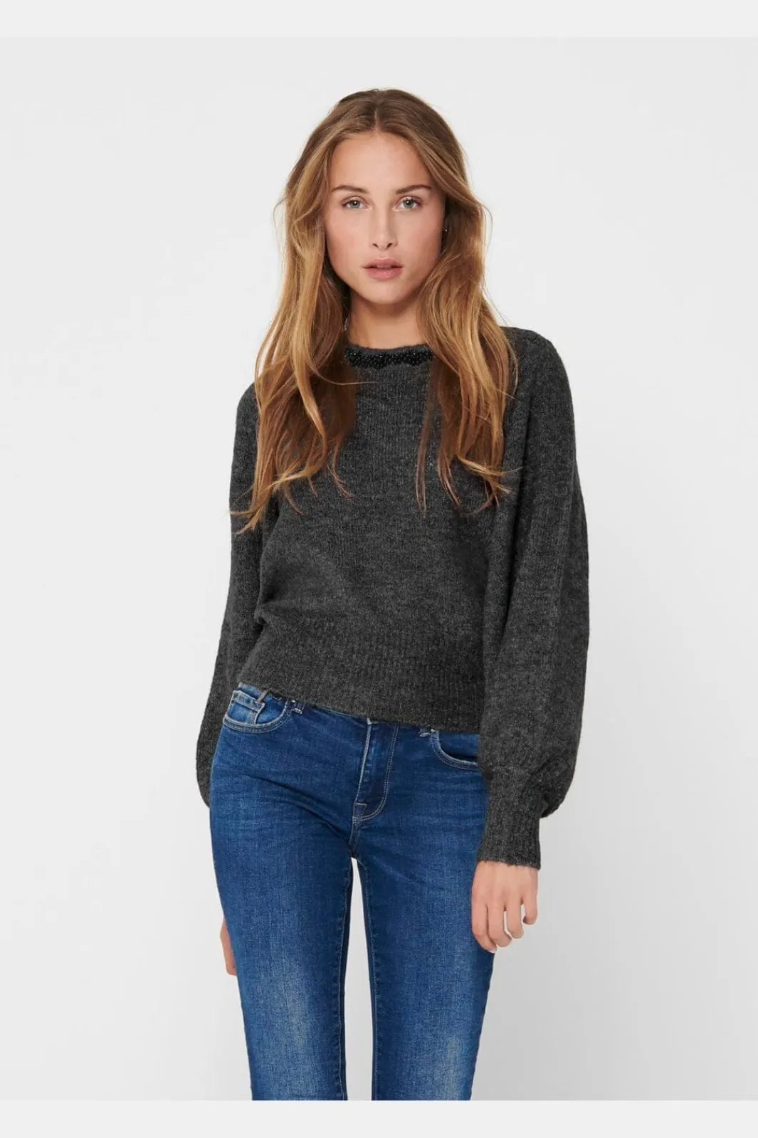 Best Onlelsa L/S Pullover Knt Strik|Bluser & Skjorter