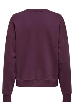 Best Onlely L/S O-Neck Fringe Swt Bluser & Skjorter|Sweatsæt & Comfy Wear