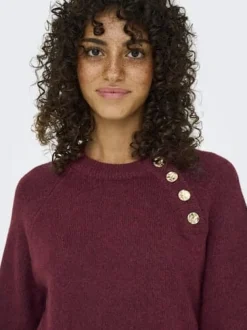 Only Kjoler<Onlemma Life Ls Button Onec Dress Cc Knt