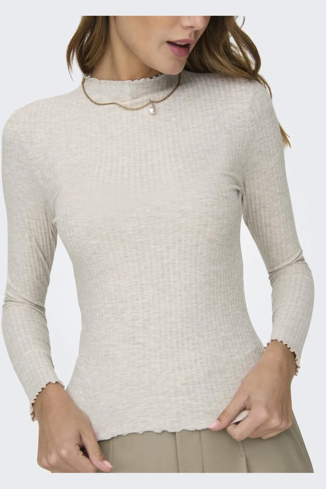 Only Bluser & Skjorter<Onlemma L/S High Neck Top