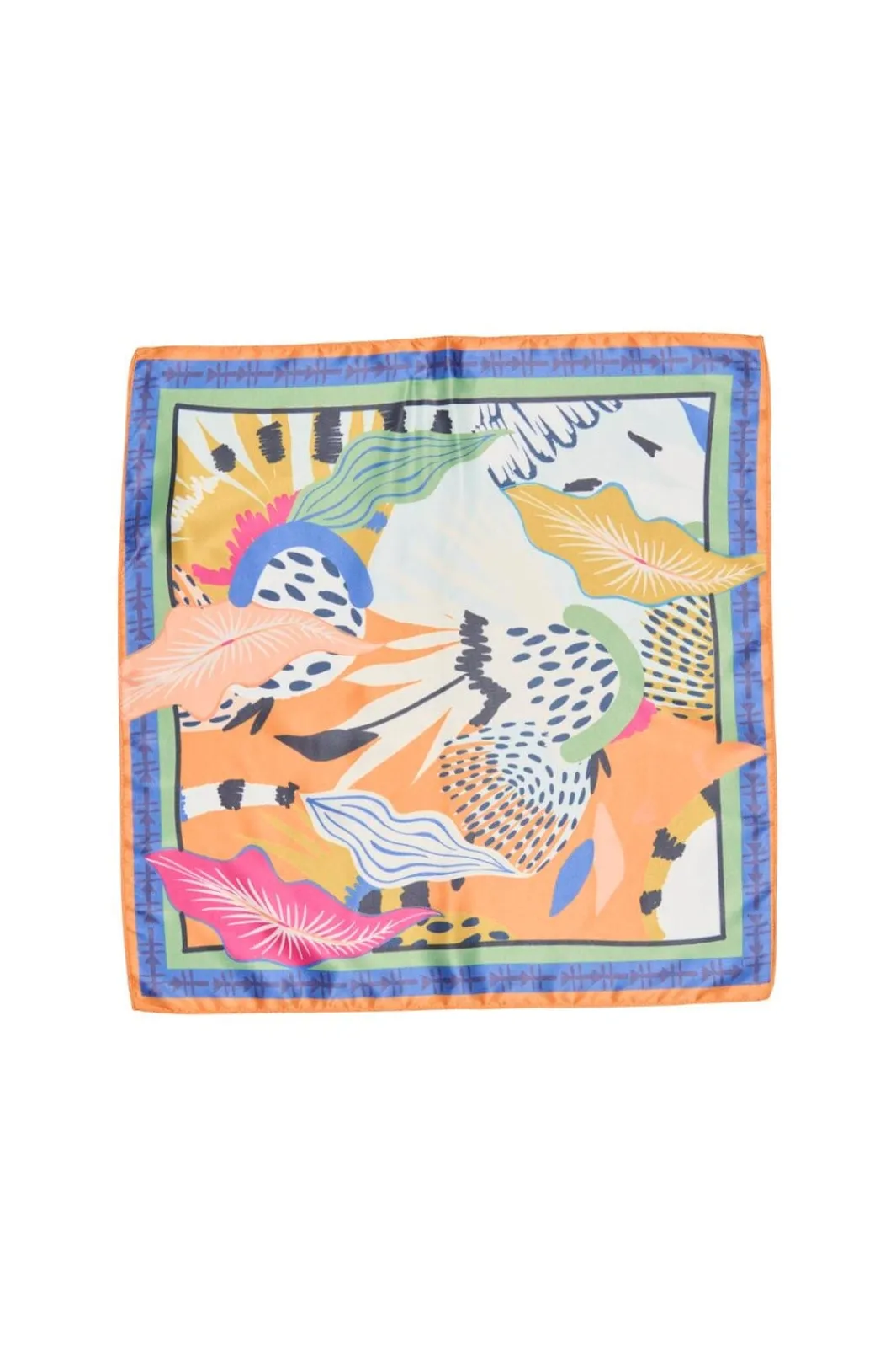 New Onlemma Printed Satin Scarf Acc Tørklæder