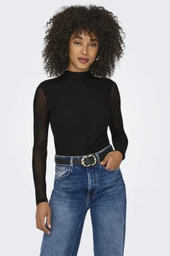 Clearance Onlerica Life Mesh L/S Top T-Shirts & Toppe