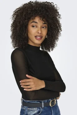 Clearance Onlerica Life Mesh L/S Top T-Shirts & Toppe