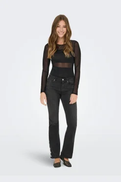 Discount Onlesther Glitter L/S Body Nattøj & Lingeri|Bluser & Skjorter