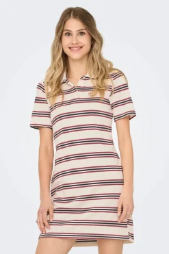 Best Onlevie S/S Polo Dress 15357166 Kjoler