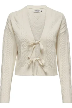 Only Cardigans|Ammevenligt Tøj<Onlfia Ls String Cardigan Knt Nca