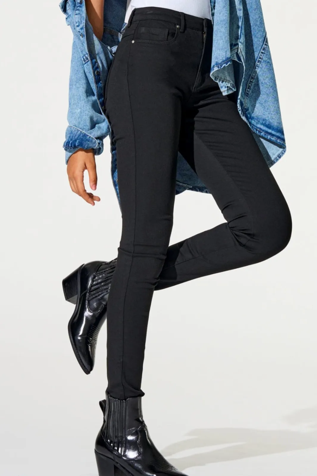 Outlet Onlforever Black Life Sk Bukser, Jeans & Leggings