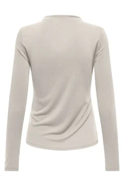 Onlfree Life L/S Drape Top T-Shirts & Toppe