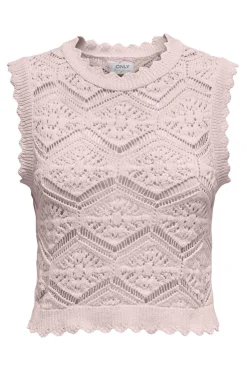 Onlfrida Life Sl Structure Top Knt 15315271 T-Shirts & Toppe