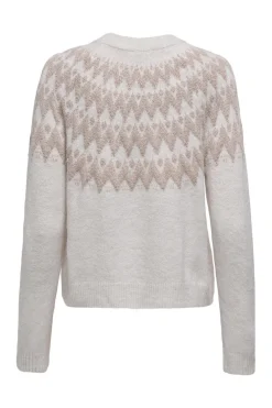 Sale Onlfry Ls Jq Glitter O-Neck Cc Knt Strik|Bluser & Skjorter