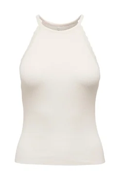 Only T-Shirts & Toppe<Onlgemma Sl Scallop Hltneck Top Knt