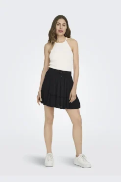 Only T-Shirts & Toppe<Onlgemma Sl Scallop Hltneck Top Knt