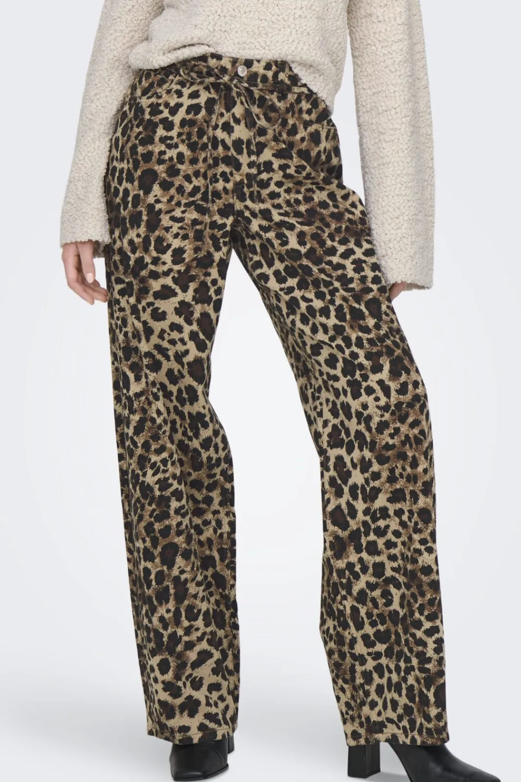 Only Bukser, Jeans & Leggings<Onlgianna Straight Belt Pant