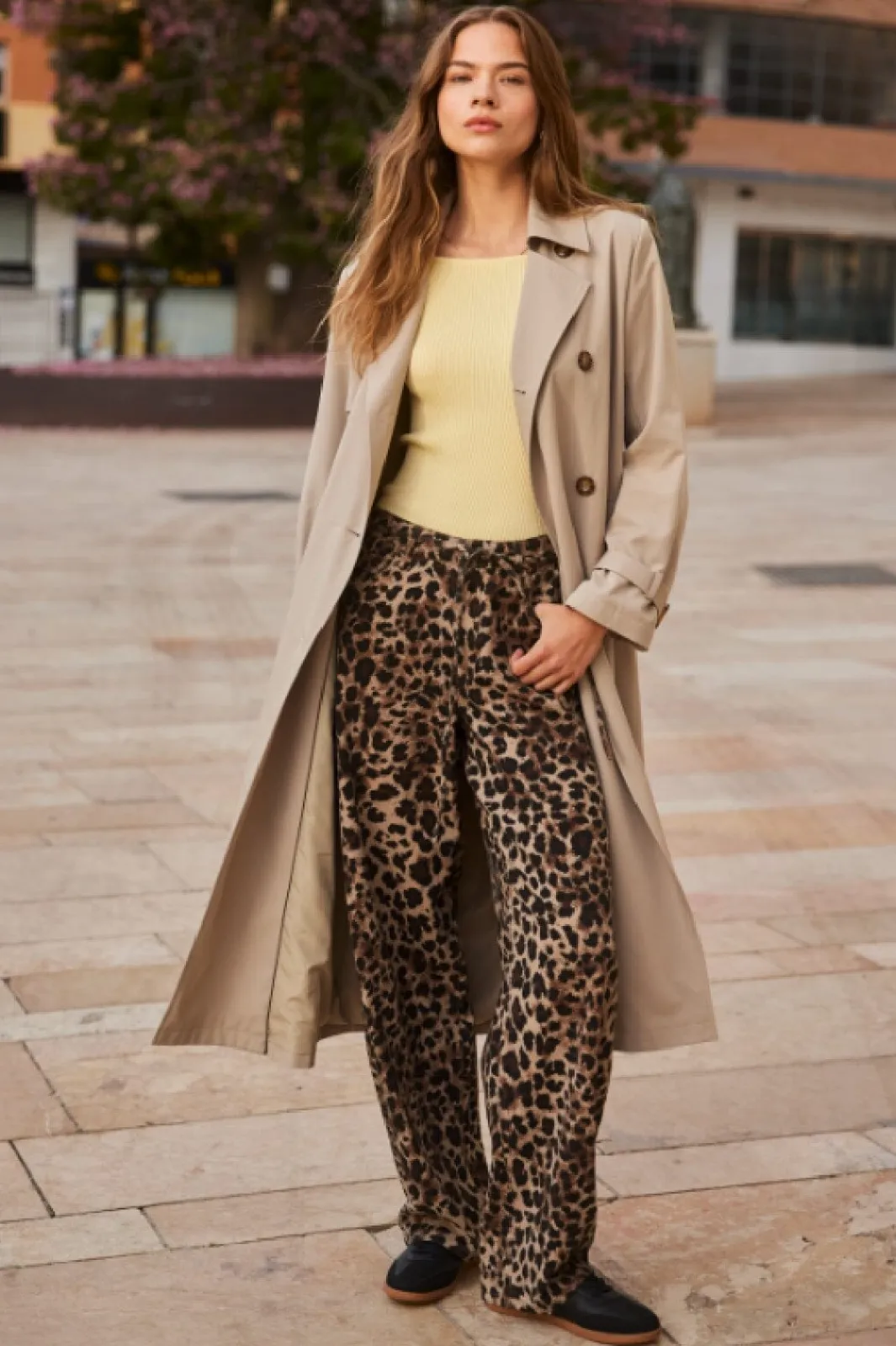 Only Bukser, Jeans & Leggings<Onlgianna Straight Belt Pant
