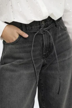 Hot Onlgianna Straight Dot980 Bukser, Jeans & Leggings