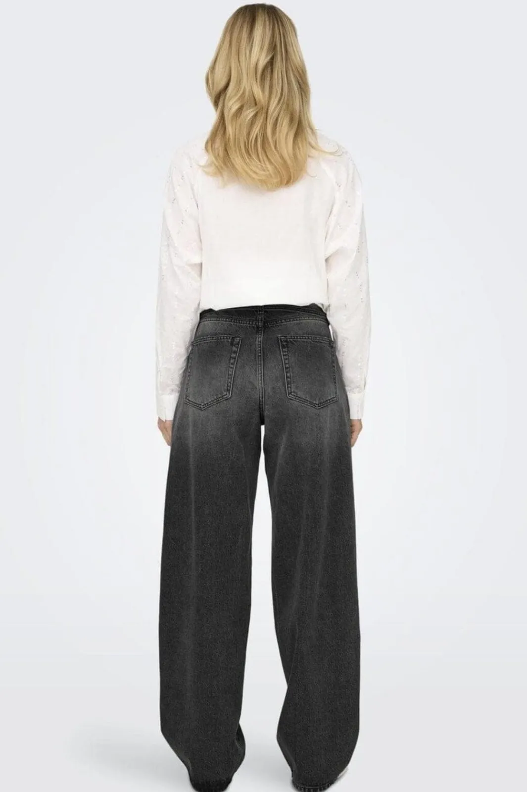 Hot Onlgianna Straight Dot980 Bukser, Jeans & Leggings