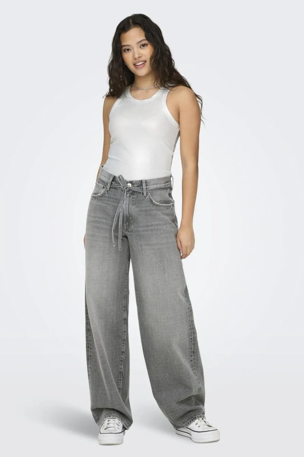 Discount Onlgianna Straight Jeans Dot757 Bukser, Jeans & Leggings