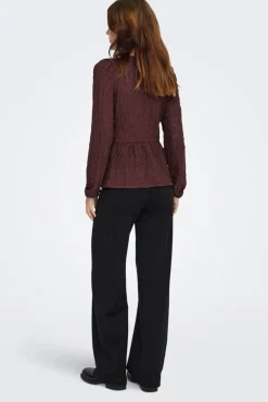 Discount Onlgiavanna L/S Peplum Top Bluser & Skjorter