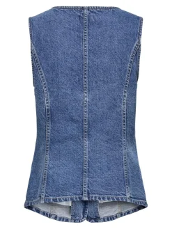 Only Veste|Ammevenligt Tøj<Onlgiulina S/L Button Waistcoat Mae