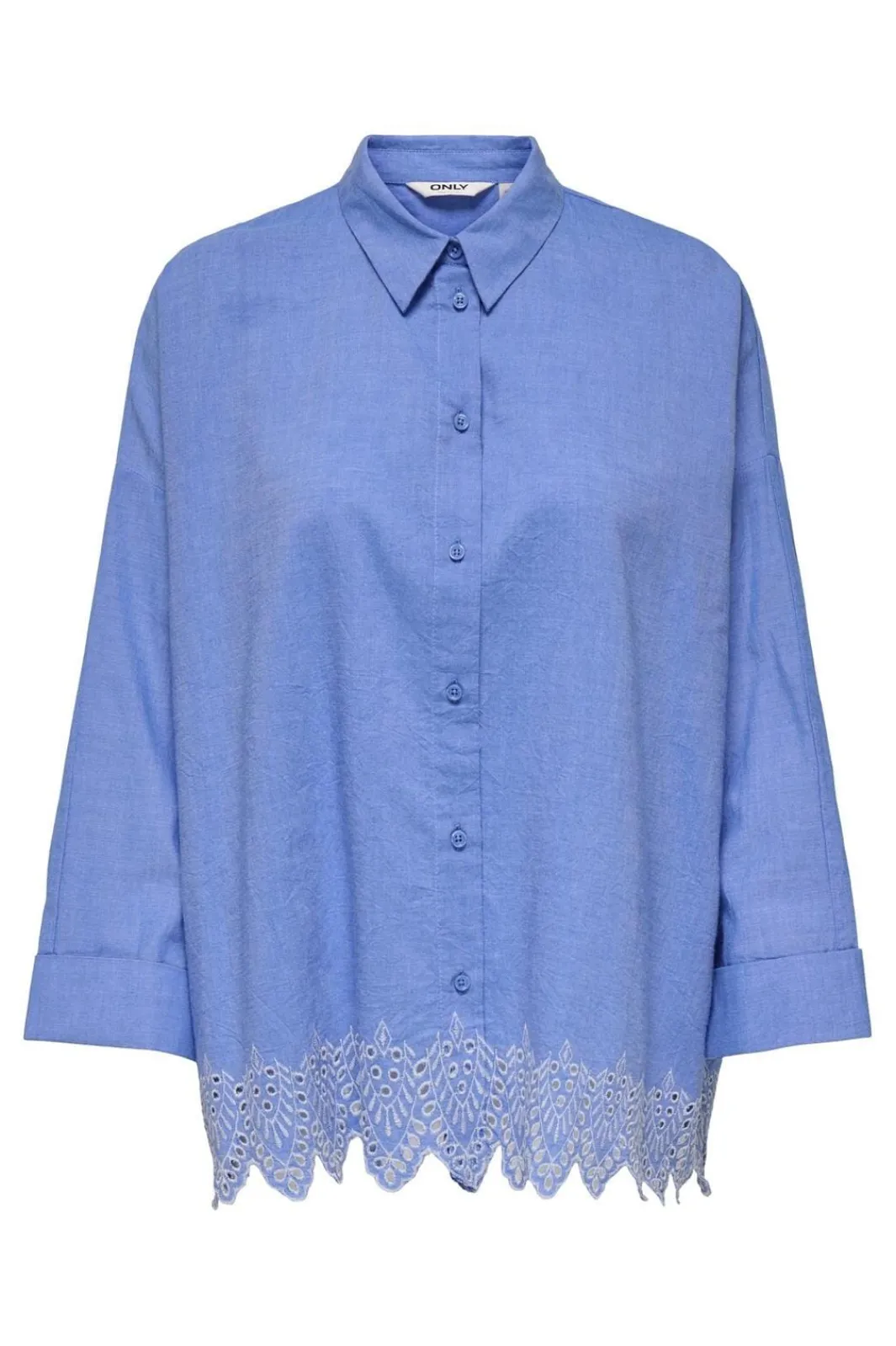 Best Onlgraces Tulum Ls Emb Shirt Bluser & Skjorter|Ammevenligt Tøj