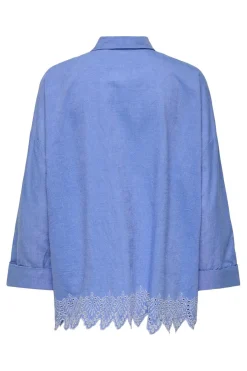 Best Onlgraces Tulum Ls Emb Shirt Bluser & Skjorter|Ammevenligt Tøj