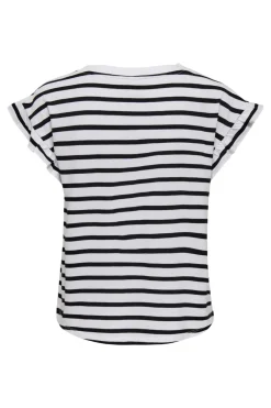 Only T-Shirts & Toppe<Onlgrape S/S Frill O-Neck Top