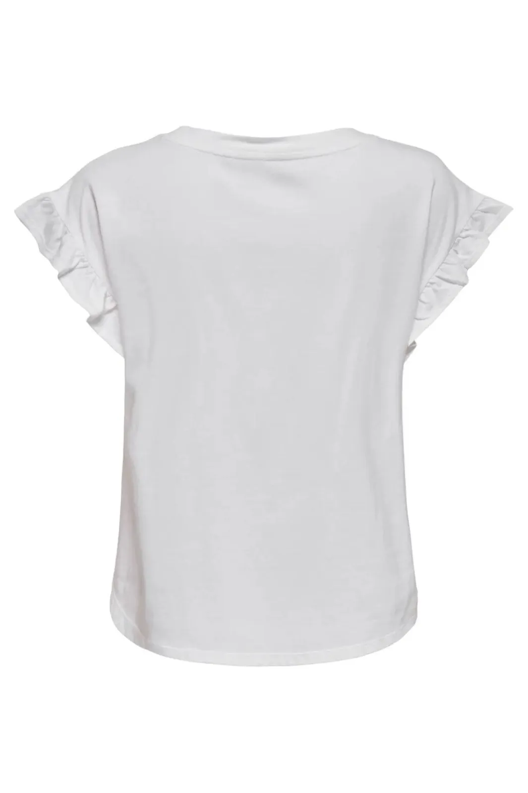 Outlet Onlgrape S/S Frill O-Neck Top T-Shirts & Toppe
