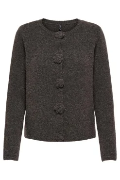 Only Cardigans|Ammevenligt Tøj<Onlgry Ls Cardigan Cl Knt