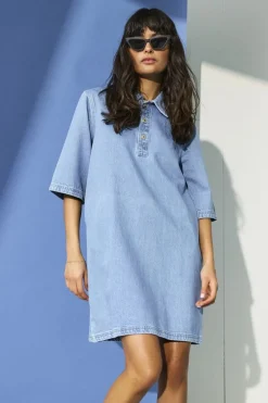 Only Kjoler<Onlgry S/S Dress Azg