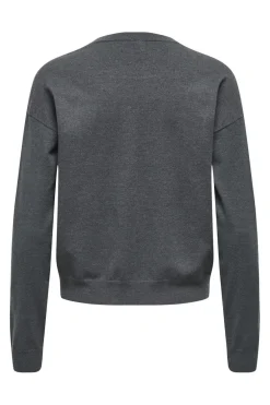 Best Onlhalifax Ls Sequins O-Neck Knt Strik|Bluser & Skjorter