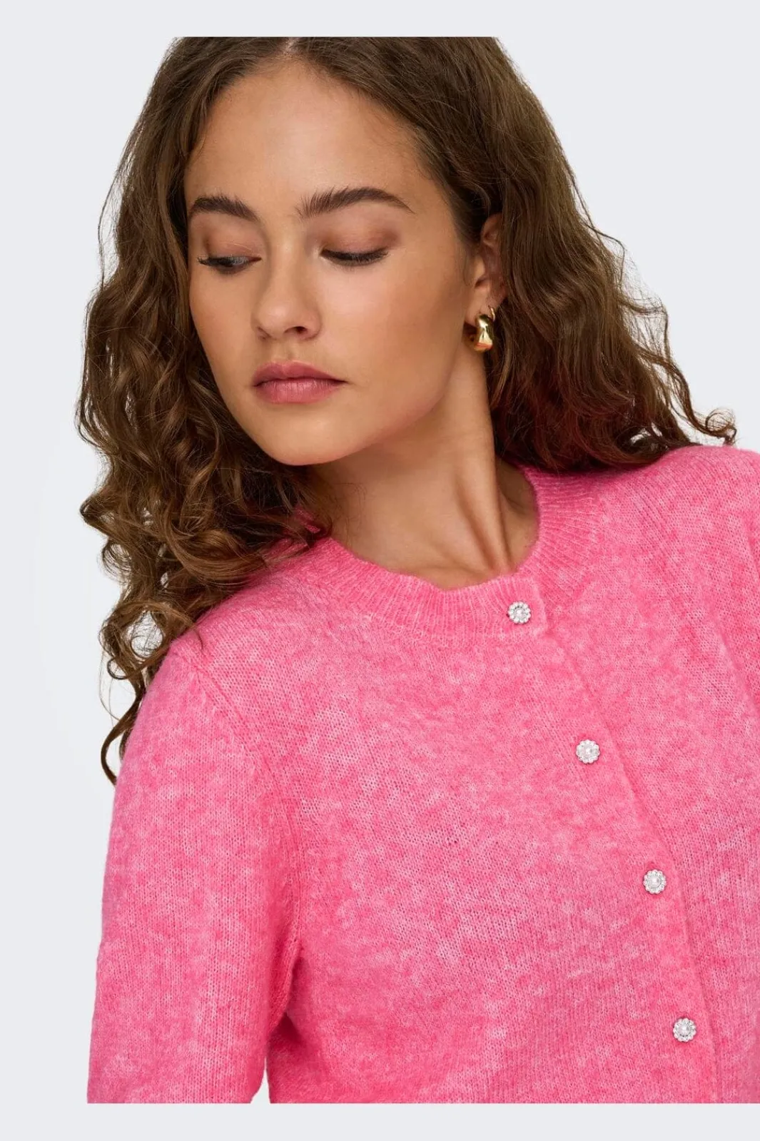 Only Cardigans|Ammevenligt Tøj<Onlhavanna Ls Button Cardigan Knt