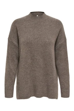 Only Strik|Bluser & Skjorter<Onlhazel Ls Highneck Overs Pull Knt