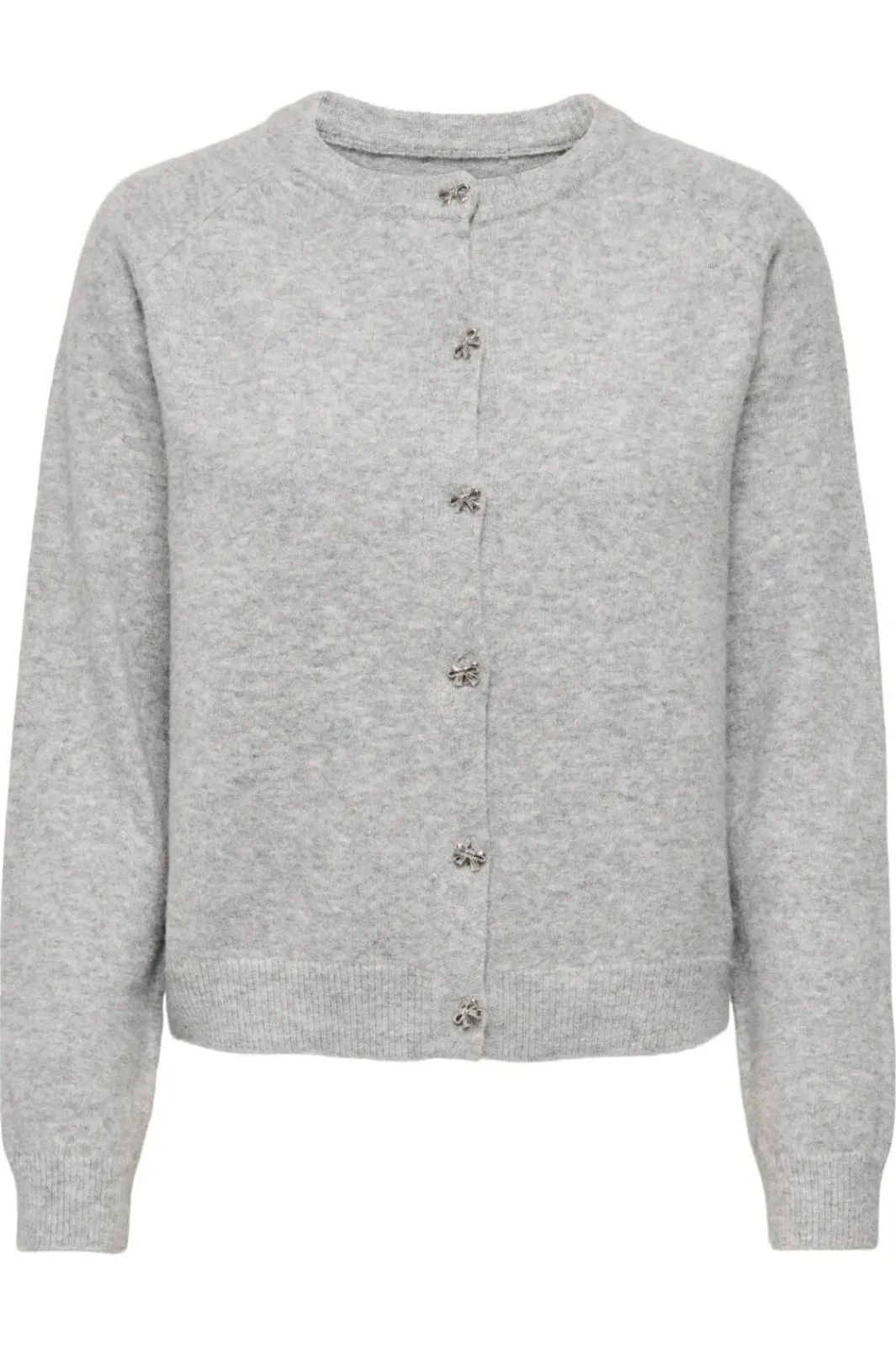 Only Cardigans|Ammevenligt Tøj<Onlhoney Ls Bow Cardigan Knt