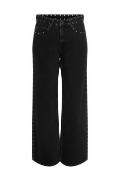 Sale Onlhope Studded Wide Tai Bukser, Jeans & Leggings