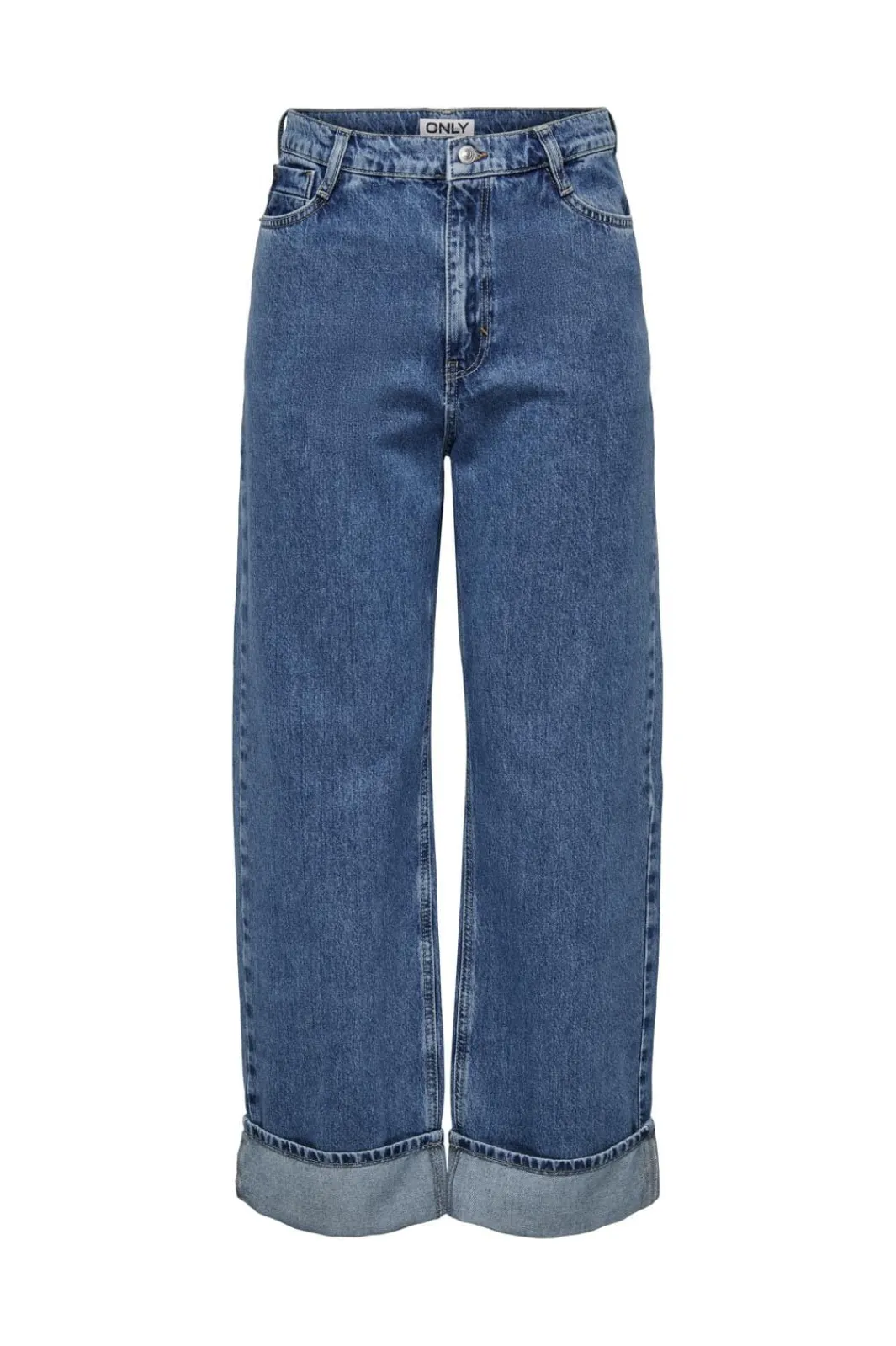 Online Onlhope Wide Fold Up Cro Bukser, Jeans & Leggings