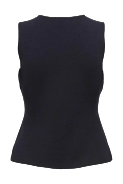 Only T-Shirts & Toppe<Onlibi Button Sl Vest Cc Knt