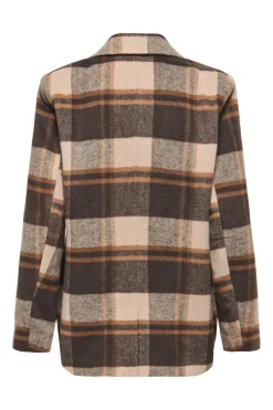 Only Sæt 🛍️|Jakkesæt<Onlimmy Life Check Blazer