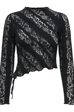 Onlirene L/S Mockneck Top T-Shirts & Toppe