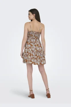 Only Kjoler<Onljennie S/L Knot Short Dress Ox