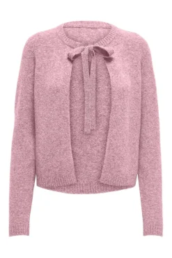 Only Cardigans<Onljessie Ls One String Cardi Knt