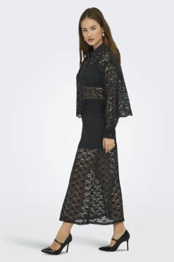 Onljilli Lace Mix Shirt Bluser & Skjorter|Ammevenligt Tøj