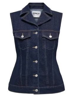 Discount Onljoana Rinse Waistcoat Mae Veste