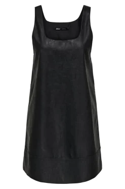Only Kjoler<Onljosie Faux Leather Dress Cc