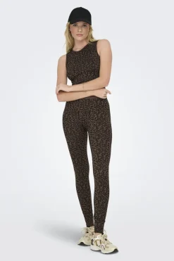 Only T-Shirts & Toppe<Onljungle Seamless Animal Tank Top Acc