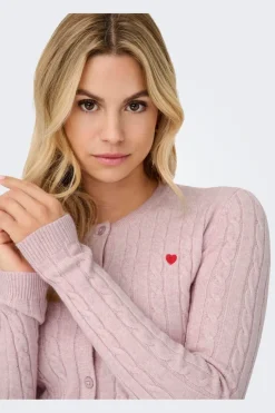 Discount Onlkatia Ls Cable Button Cardigan Cc Knt Cardigans