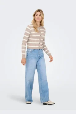 Only Cardigans|Ammevenligt Tøj<Onlkatia Ls Cable Button Cardigan Cc Knt